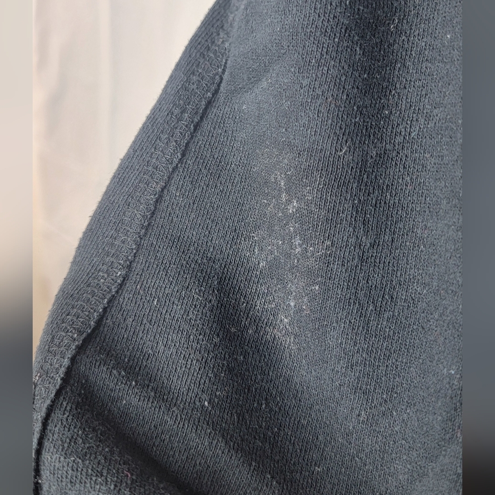 Mossimo Supply Co. Women's Faded Black Zip-Up Hoodie - Picture 6 of 14